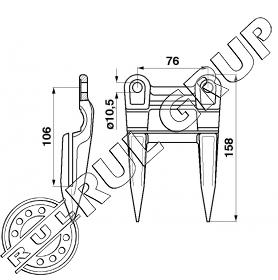 DEGET DUBLU Z11228 JD